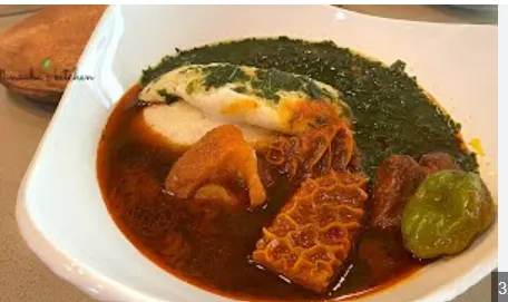 OFFALS STEW & AYOYO SOUP WITH TZ