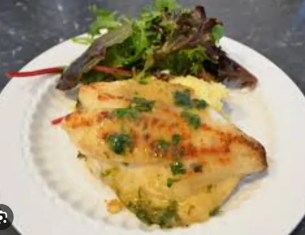 FISH IN LEMON BUTTER SAUCE 